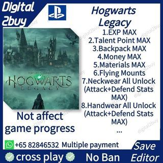 PS4 PS5 Hogwarts Legacy Save Editor Hogwarts Legacy Save Modding