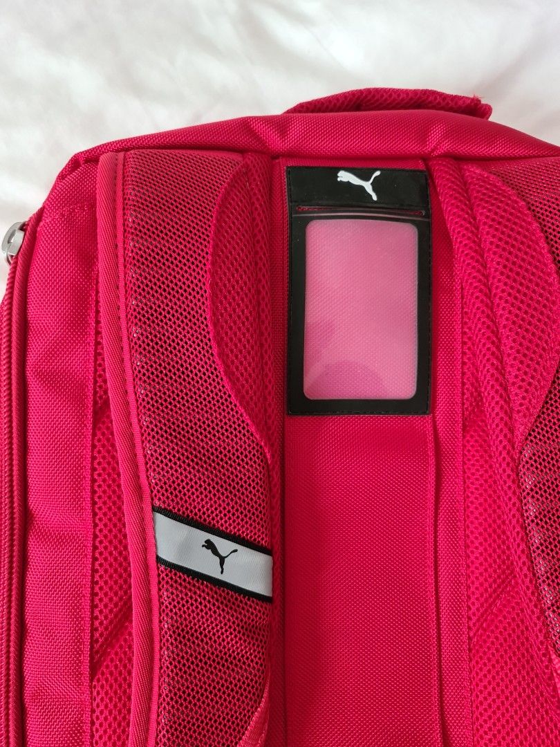 Puma ferrari outlet bookbag pink