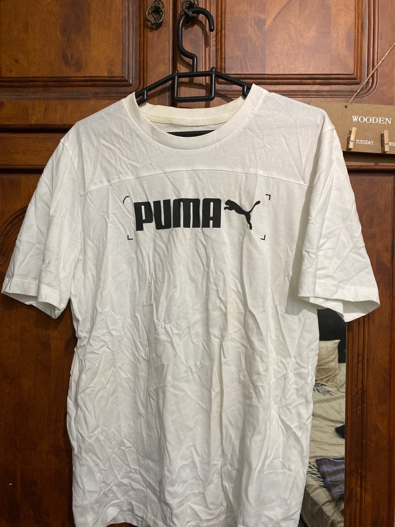 PUMA T-Shirt, Men's Fashion, Tops & Sets, Tshirts & Polo Shirts on ...