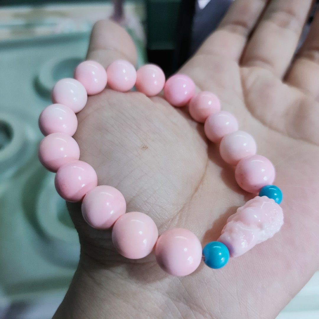 Buy Pink Pearl Bracelet Online in India - Etsy