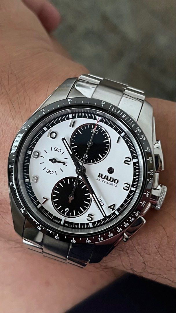 Rado Hyperchrome Ceramic Chronograph, Luxury, Watches on Carousell