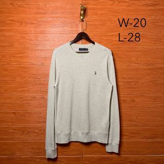 Ralph Lauren RL Cream Crewneck Pullover