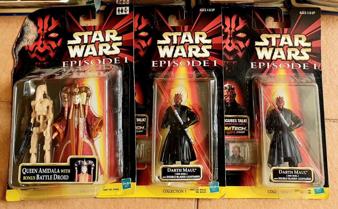 Most valuable star wars store episode 1 figures