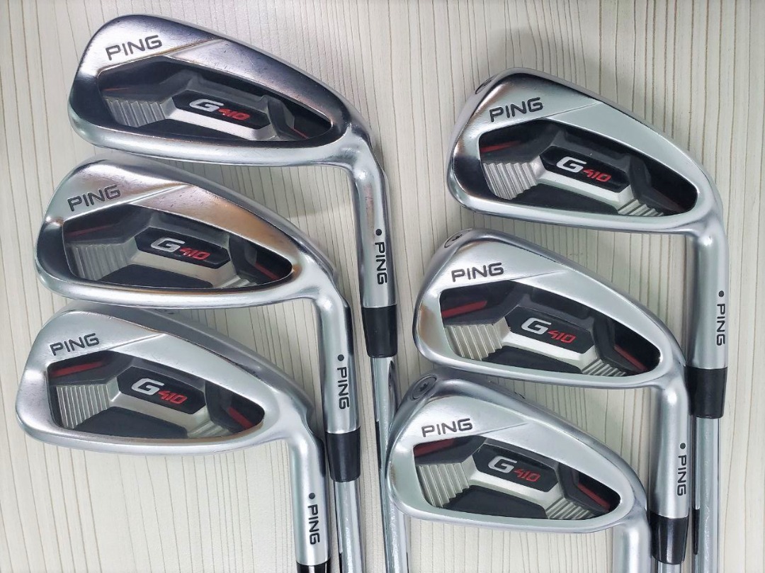 Rare to Find!!! Ping G410 Irons Set with NSPRO Shaft (Stiff), Sports ...