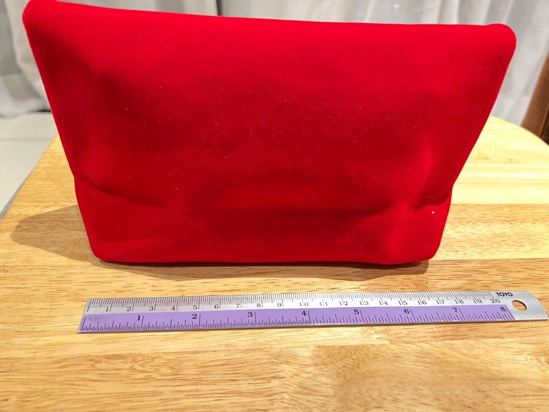 Red pouch on sale