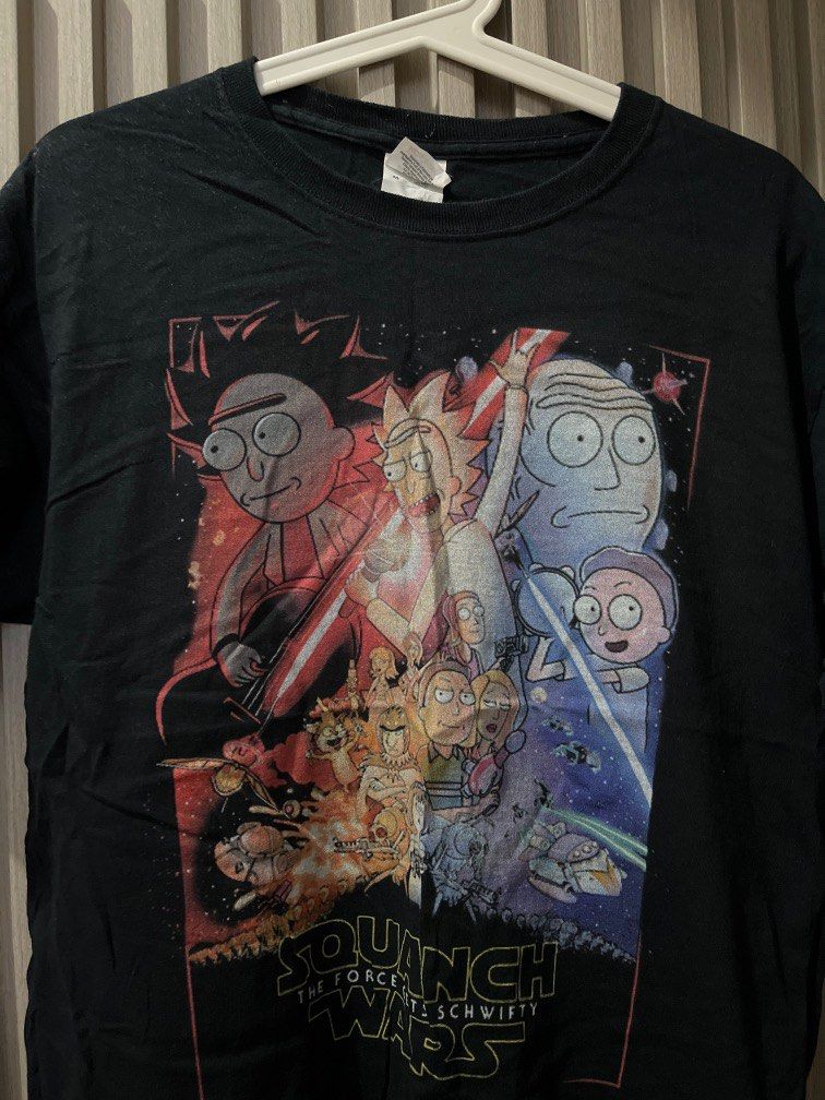 Rick and morty star wars best sale shirt