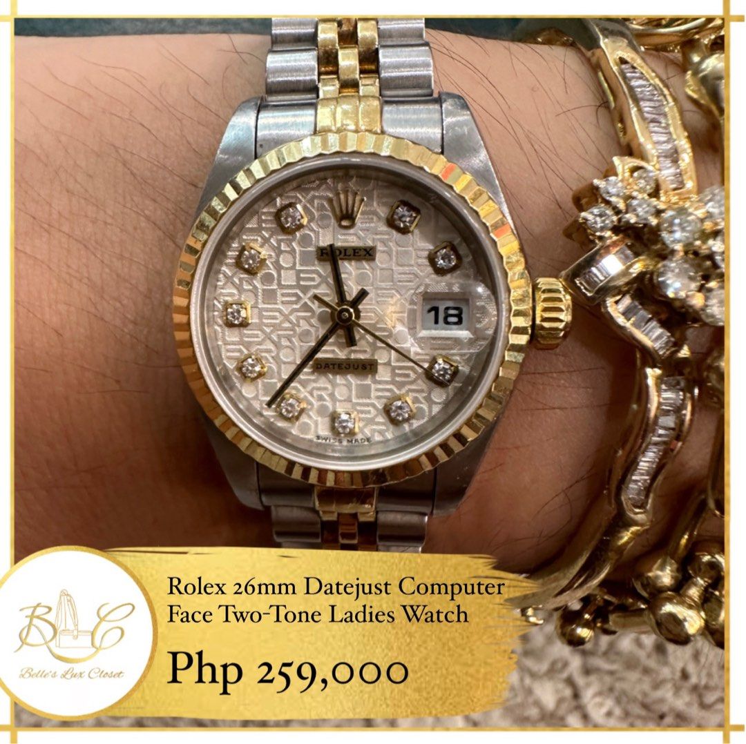 Rolex computer sales face price
