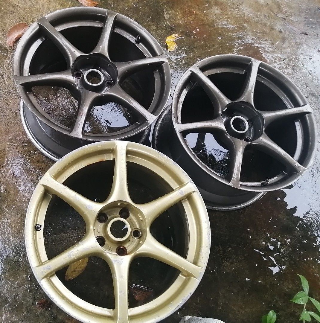 Gt R R34 Tire Rim Original Rim Nissan Skyline R34 GTR BNR34 3unit Only Silvia S13 S14 S15 ...