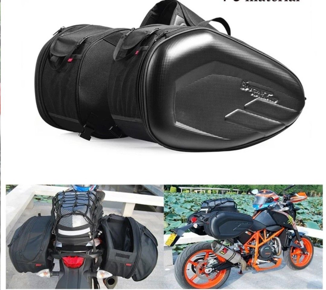 Saddle bags, Motorcycles, Motorcycle Accessories on Carousell