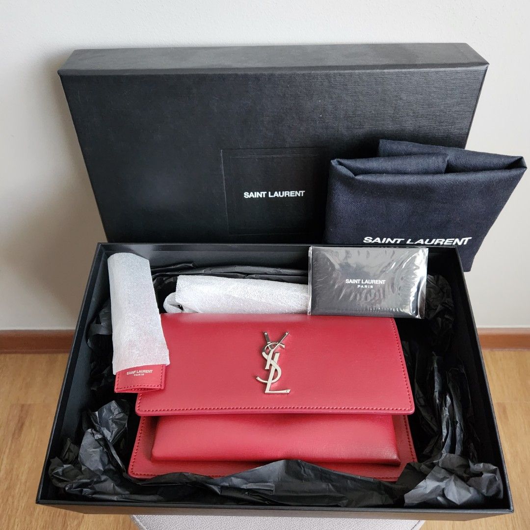 Ysl Sunset bag large size, Women's Fashion, Bags & Wallets, Shoulder Bags  on Carousell
