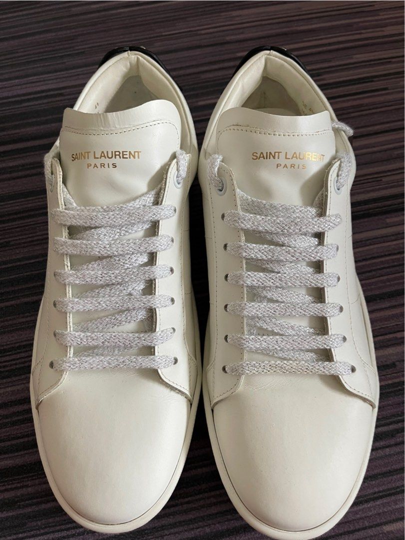 Ysl sales lips sneakers
