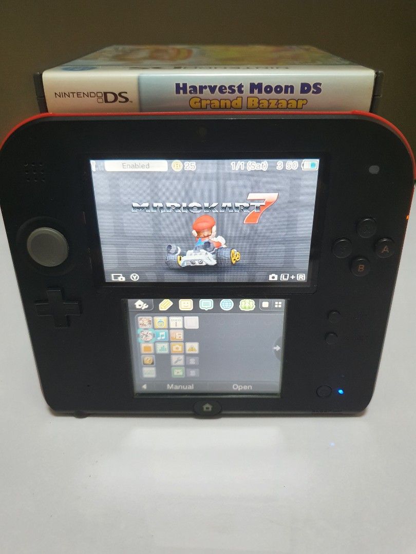 Selling Black New Nintendo 2DS(US) (Category: Nintendo) located in Quezon City. Submitted by itemsforadoption (Listing ID 1235452063, Image 1). Description: Rfs: Its 2023! Happy New Year! Hoping you have a good year ahead of you! If you have questions feel free to send a message. Though I'll most likely be able to reply from 10am to 8pm. Please be patient and understanding. Decluttering games and items that I've picked up or for friends and famil