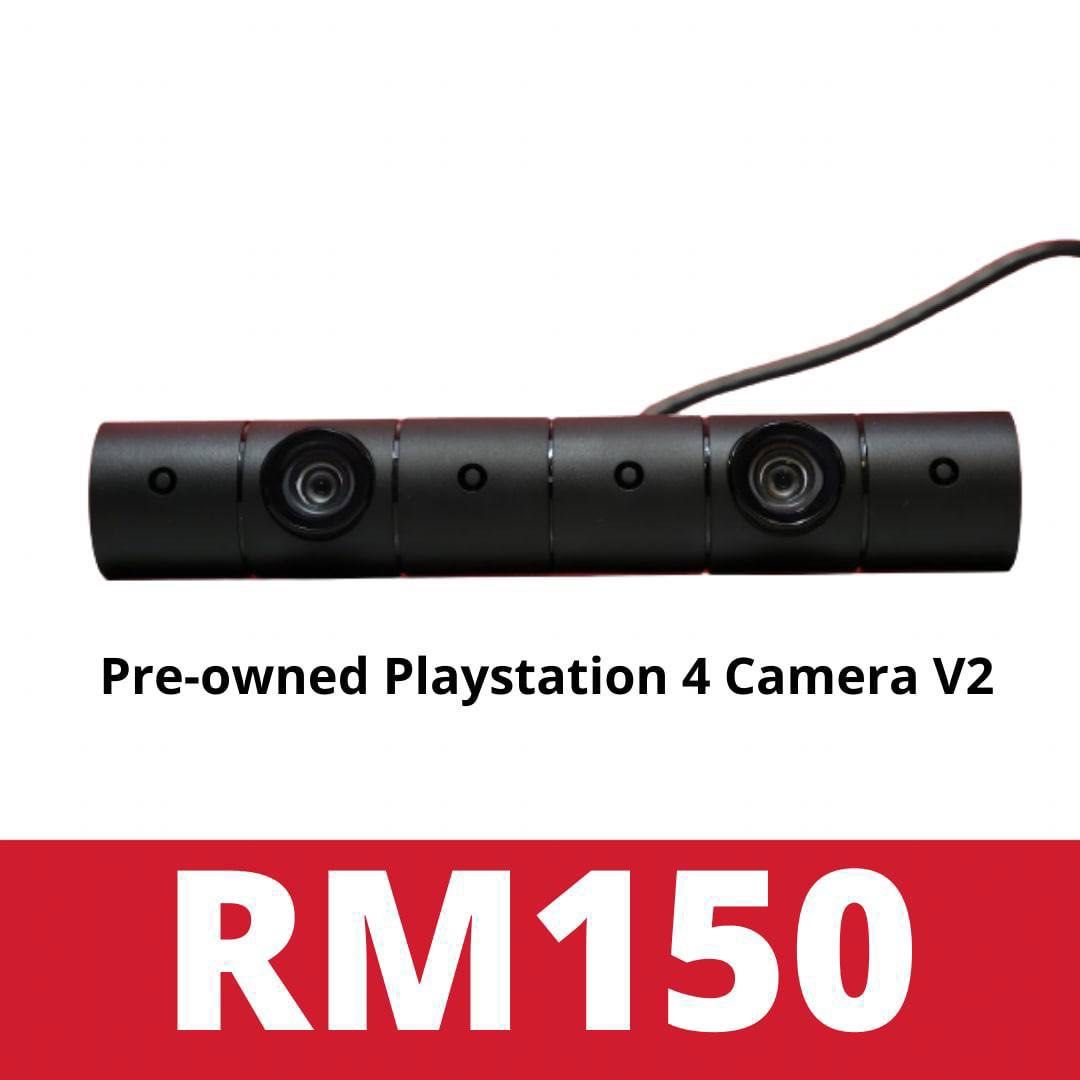 sol Skærpe Døds kæbe Selling preowned playstation 4 camera v2, Video Gaming, Gaming Accessories,  In-Game Products on Carousell