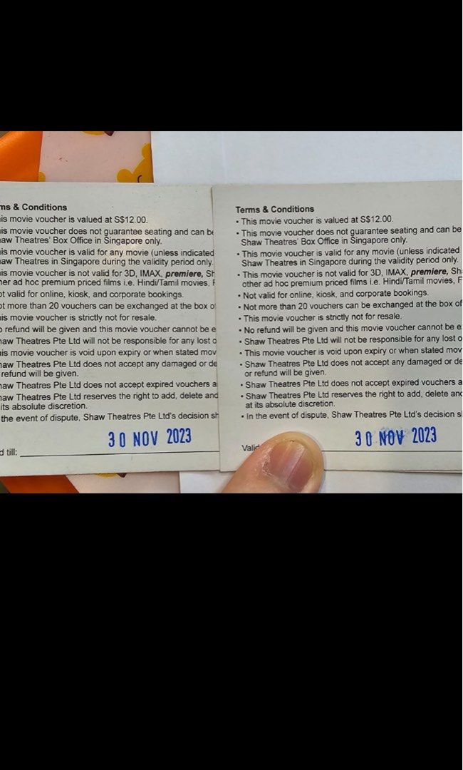 shaw premiere ticket price