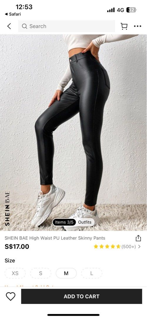 BNIP SHEIN Workout Leggings, Women's Fashion, Bottoms, Other Bottoms on  Carousell