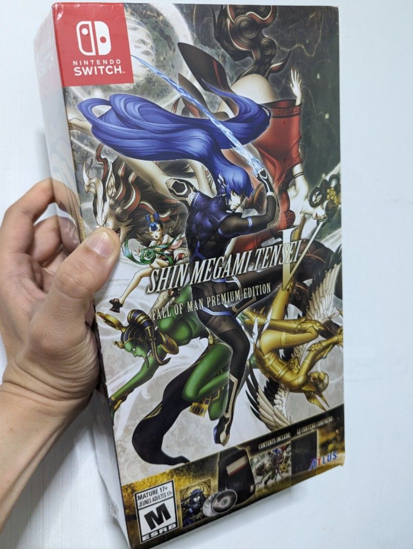 shin megami tensei V Fall of Man Premium Edition, Video Gaming, Video - Shin Megami Tensei V Fall Of Man