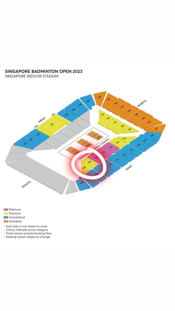 SINGAPORE OPEN 2023, Tickets & Vouchers, Event Tickets on Carousell
