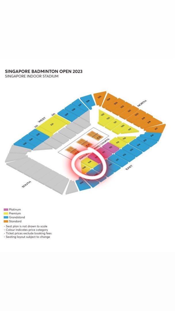 SINGAPORE OPEN 2023, Tickets & Vouchers, Event Tickets on Carousell