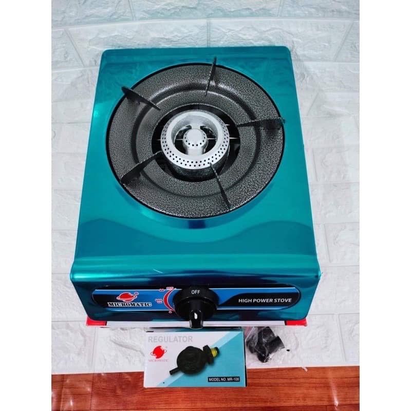 Single burner Micromatic electronic ignition gas stove With free
