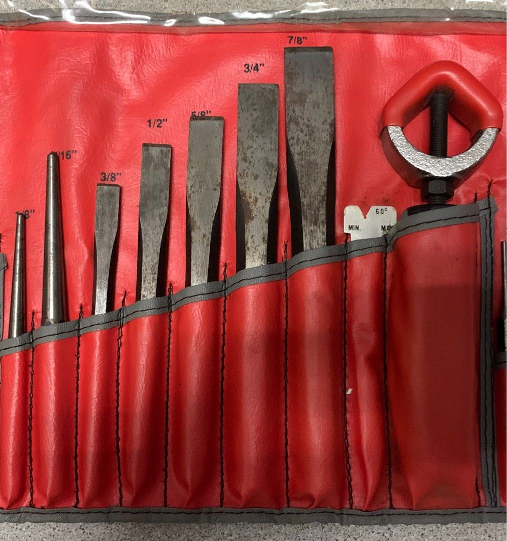 Snap On C2700 PPC270AK 27piece Punch and Chisel Set, Furniture & Home