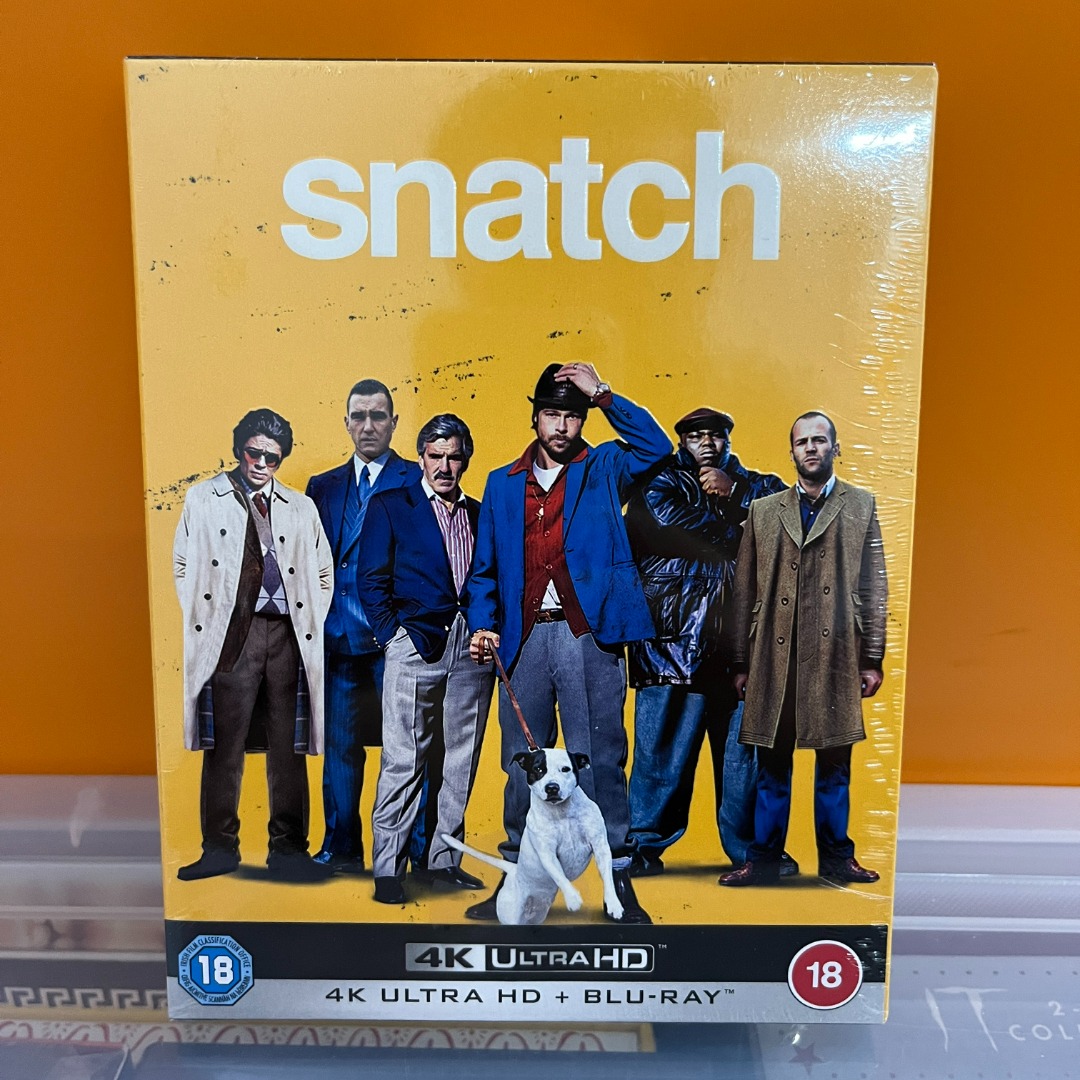 Snatch 4K Blu-ray, Zavvi Exclusive SteelBook, 興趣及遊戲, 音樂