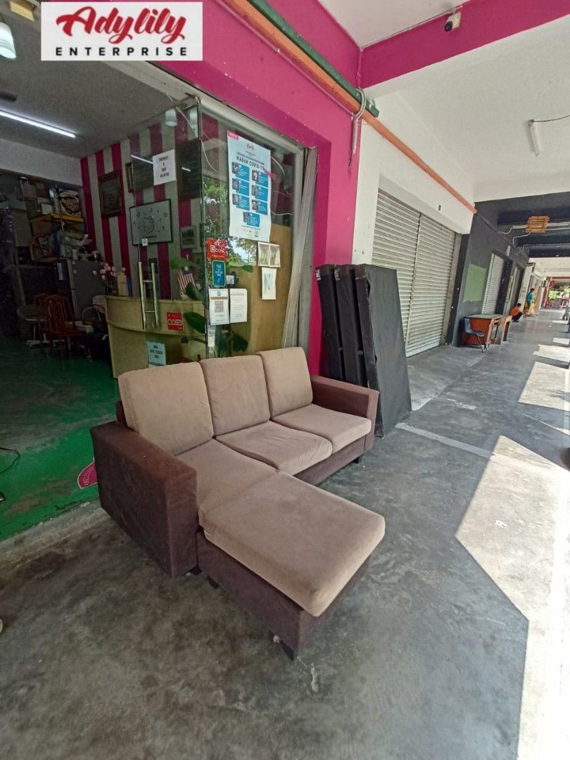 Sofa L shape Terpakai, Furniture & Home Living, Furniture, Other Home
