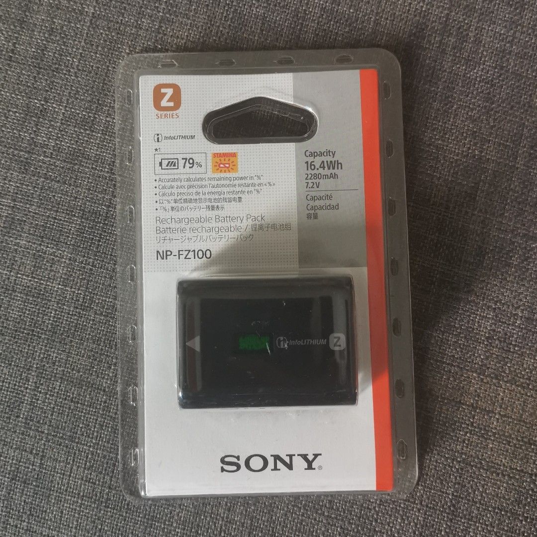 Original NP-FZ100 Sony, Photography, Photography Accessories, Batteries ...