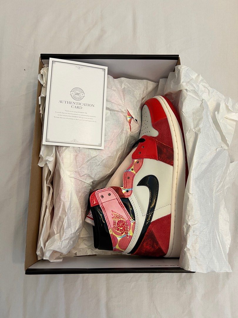 Spider Man Nike Air Jordan 1 High OG SP