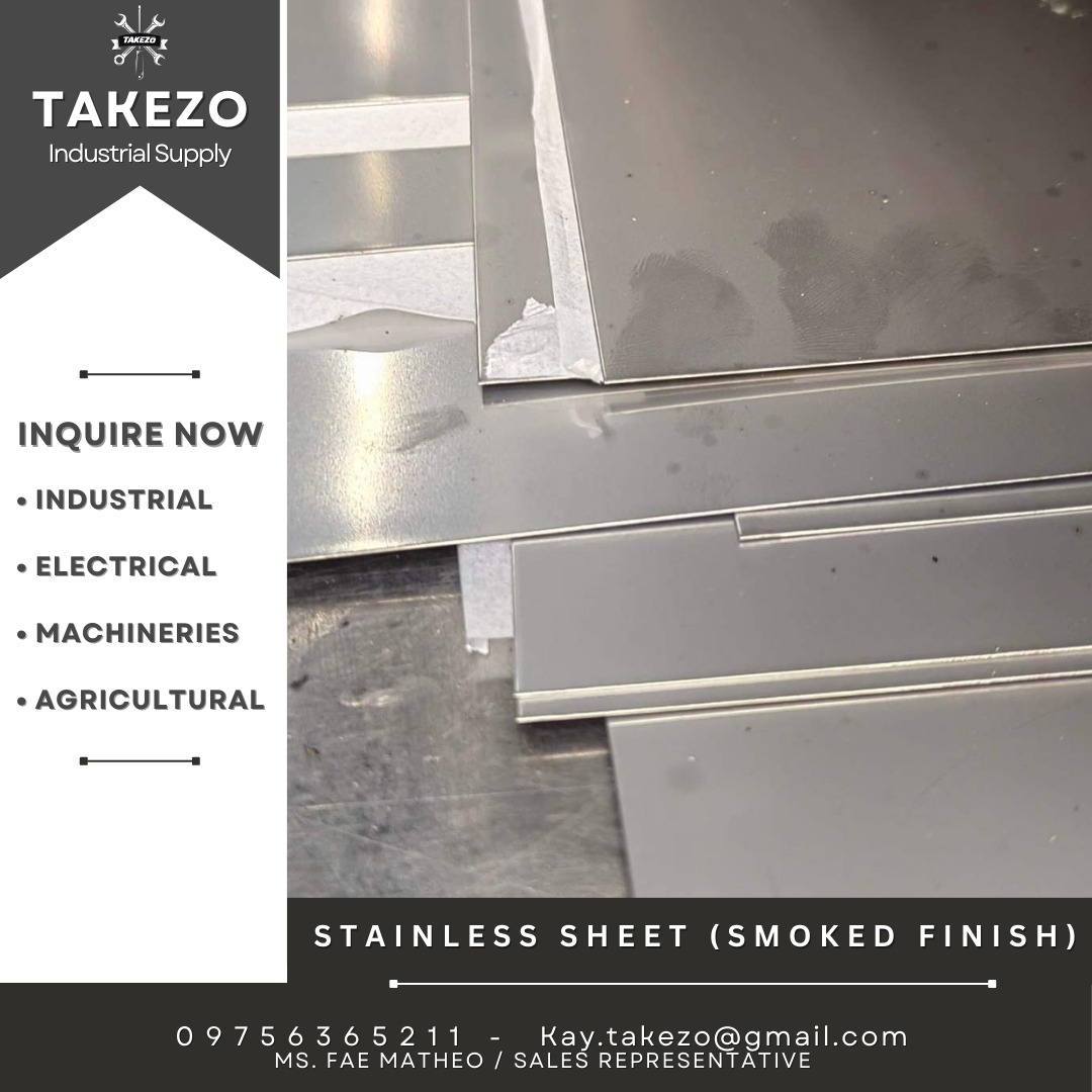 STAINLESS SHEET (SMOKED FINISH) on Carousell