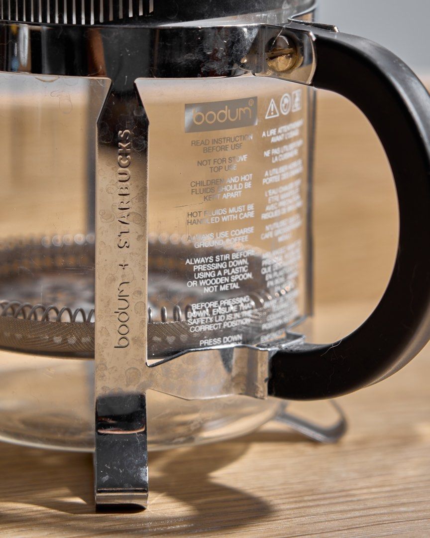 Starbucks x Bodum French Press Edition 500ml, Furniture & Home Living