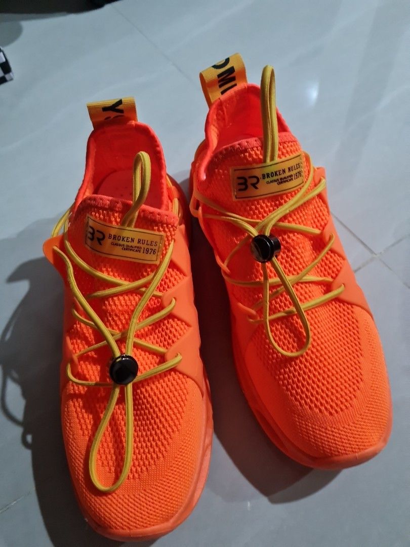 Red and orange shoes shop