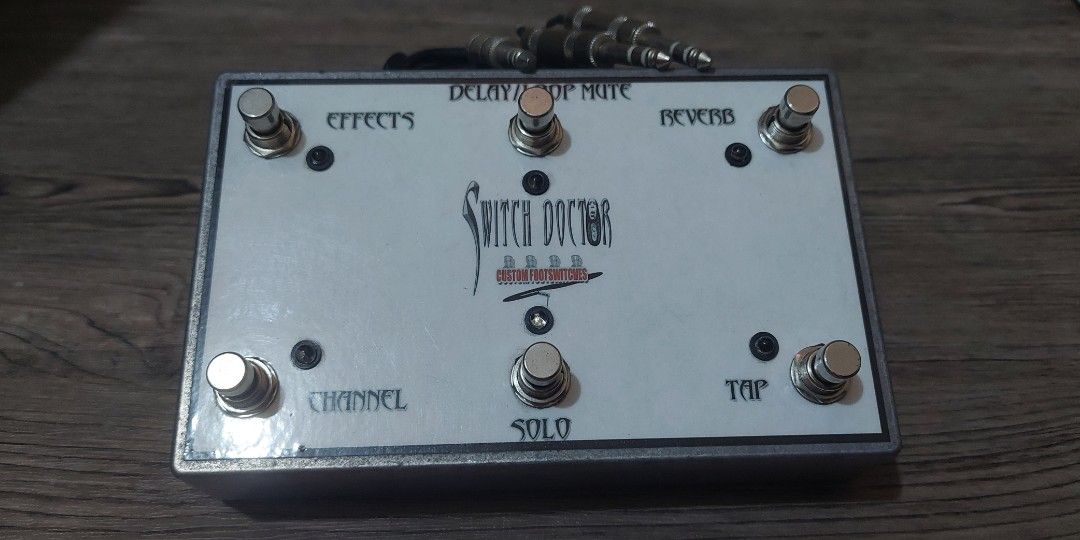 Switch Doctor 6 button Footswitch for Roland Cube 40xl and 80xl amp on