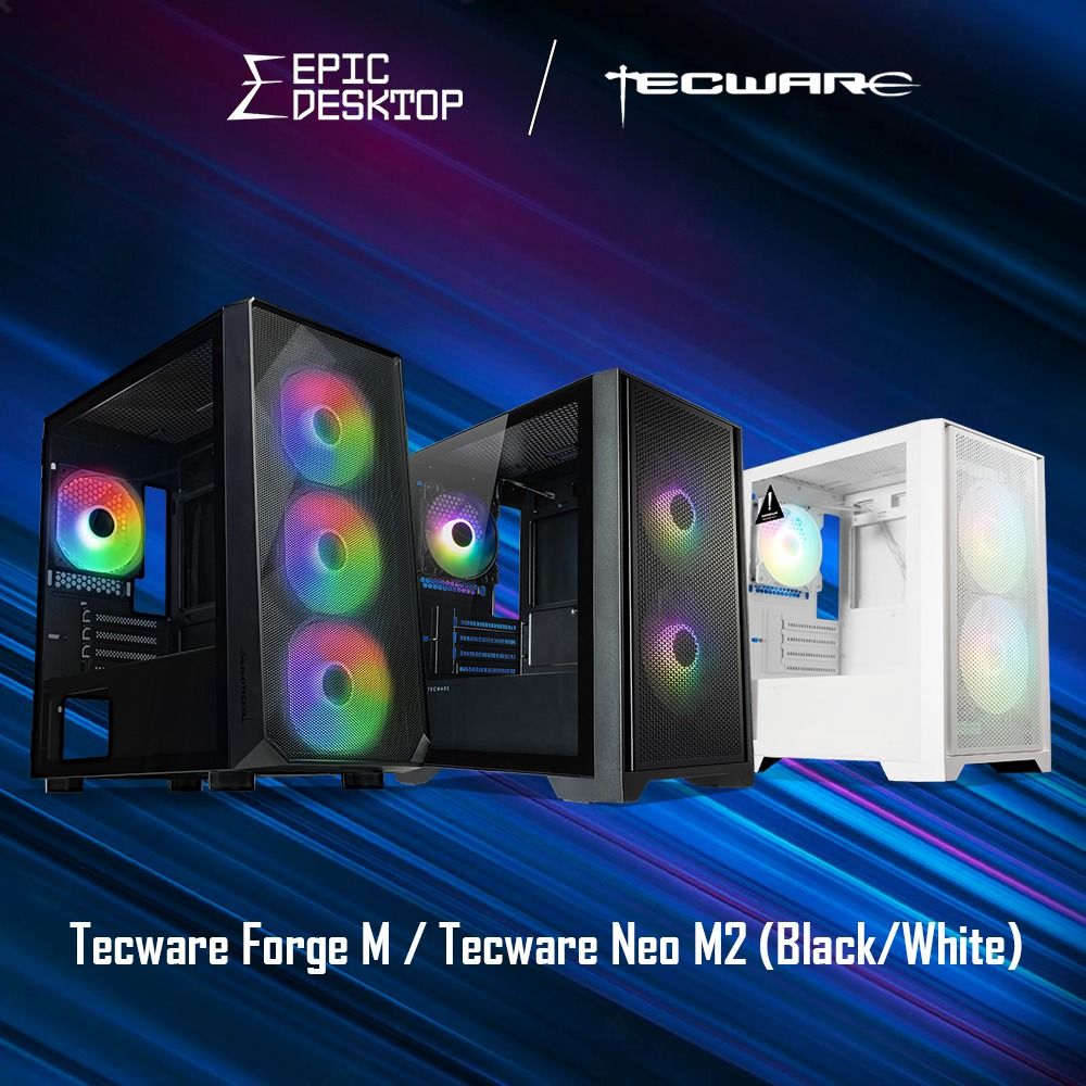 Tecware Forge M2 - White, Computers & Tech, Desktops on Carousell