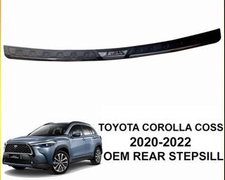 Toyota Corolla Cross 2020 to 2023 OEM Rear Stepsill 2021 Step sill 2022