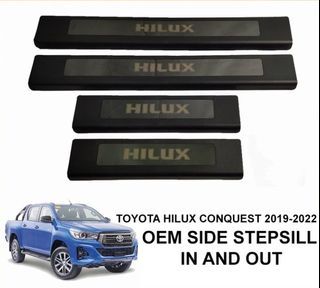 Toyota Hilux Conquest 2019 to 2023 OEM Side Stepsill