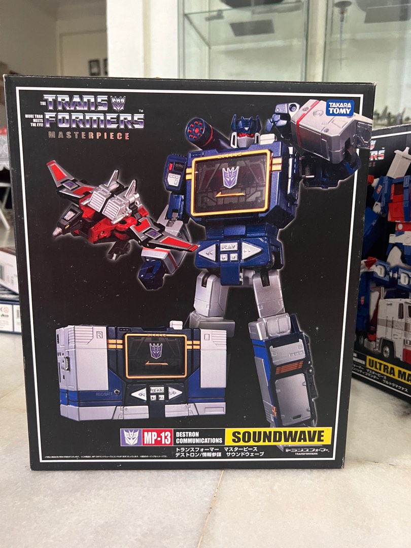 Transformers Masterpiece MP 13 SOUNDWAVE Hobbies Toys Toys
