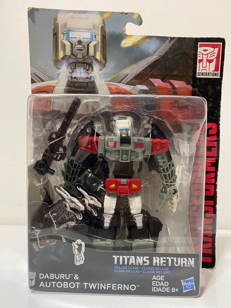Transformers titans outlet return twinferno