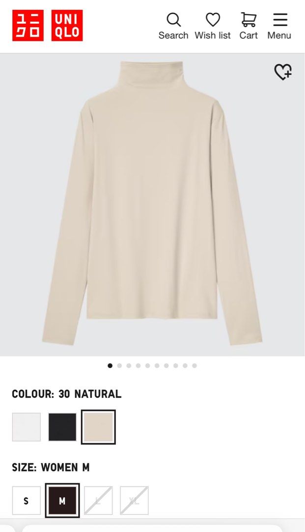 Airism turtleneck clearance