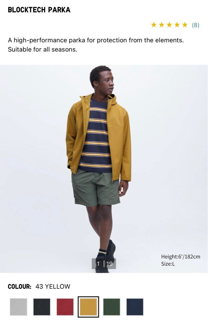 Men blocktech parka on sale