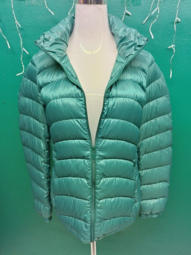 Uniqlo Puffer Jacket Emerald Green
