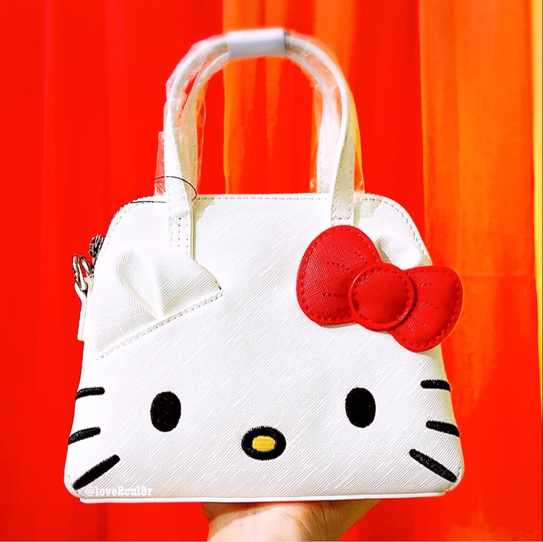 Loungefly x hello kitty classic face mini dome crossbody online