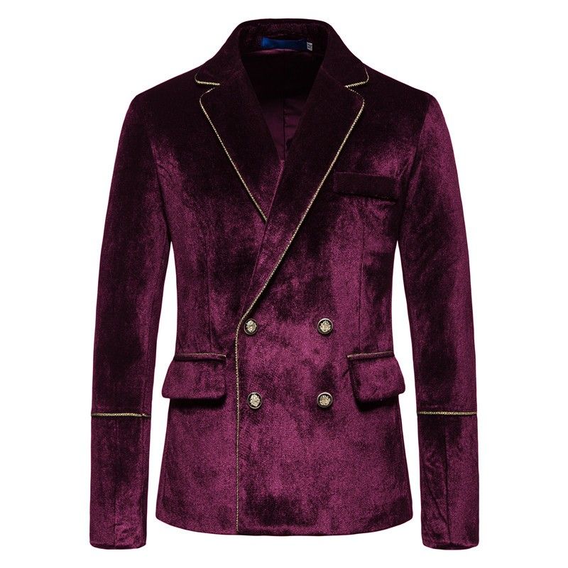 Maroon velvet suit new arrivals men's