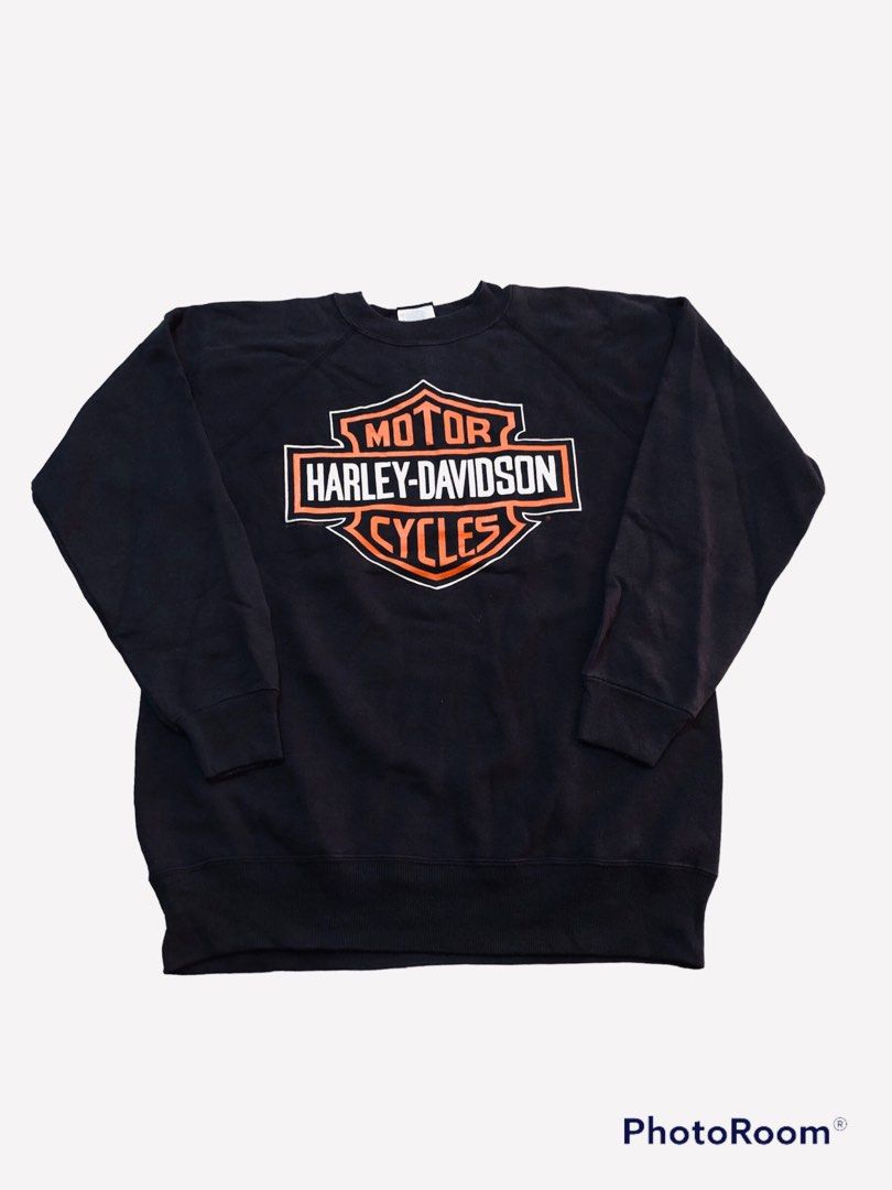 Black harley store davidson sweatshirt