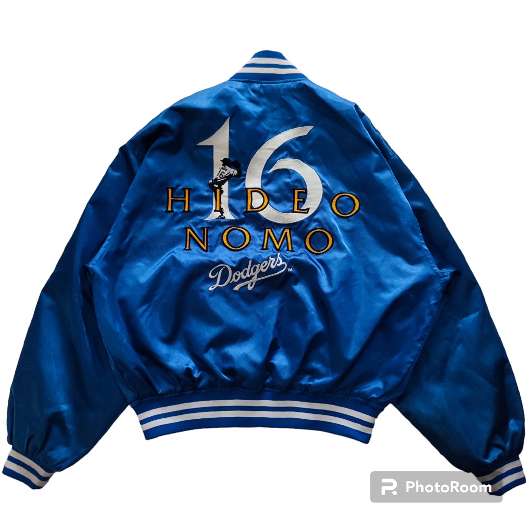 Polo Ralph Lauren MLB LA DODGERS Letterman Baseball Satin Jacket