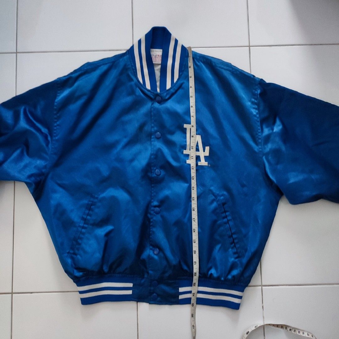 Polo Ralph Lauren MLB LA DODGERS Letterman Baseball Satin Jacket