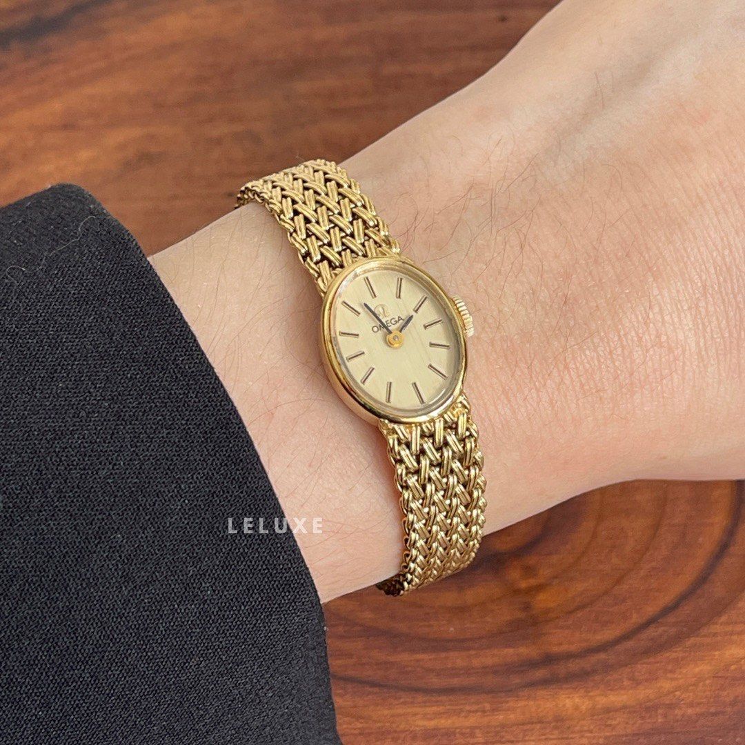 Omega sales oval watch