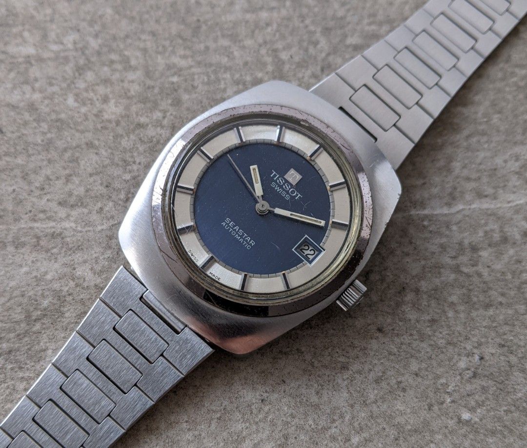 Vintage Tissot Seastar Automatic Watch Men s Fashion Watches