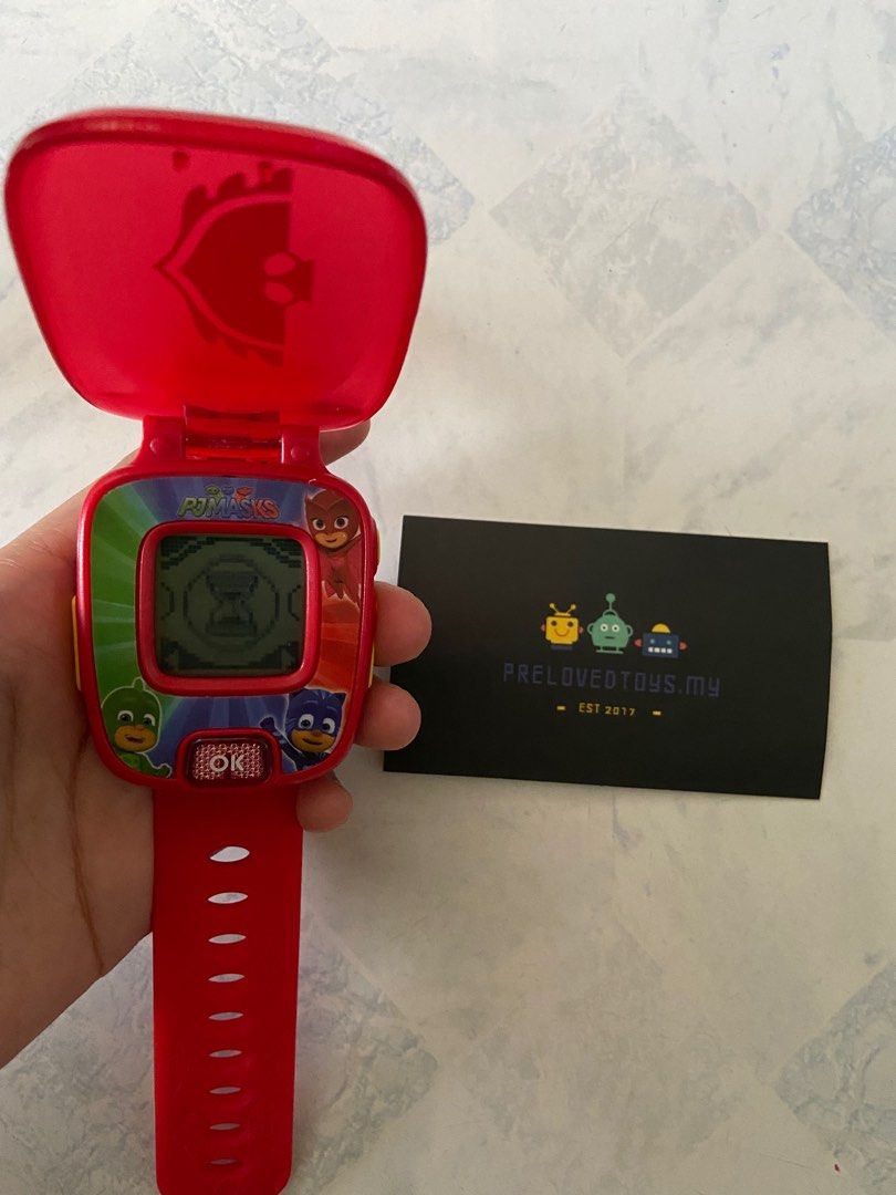 vtech pj mask super owlette learning watch, Hobbies & Toys, Toys
