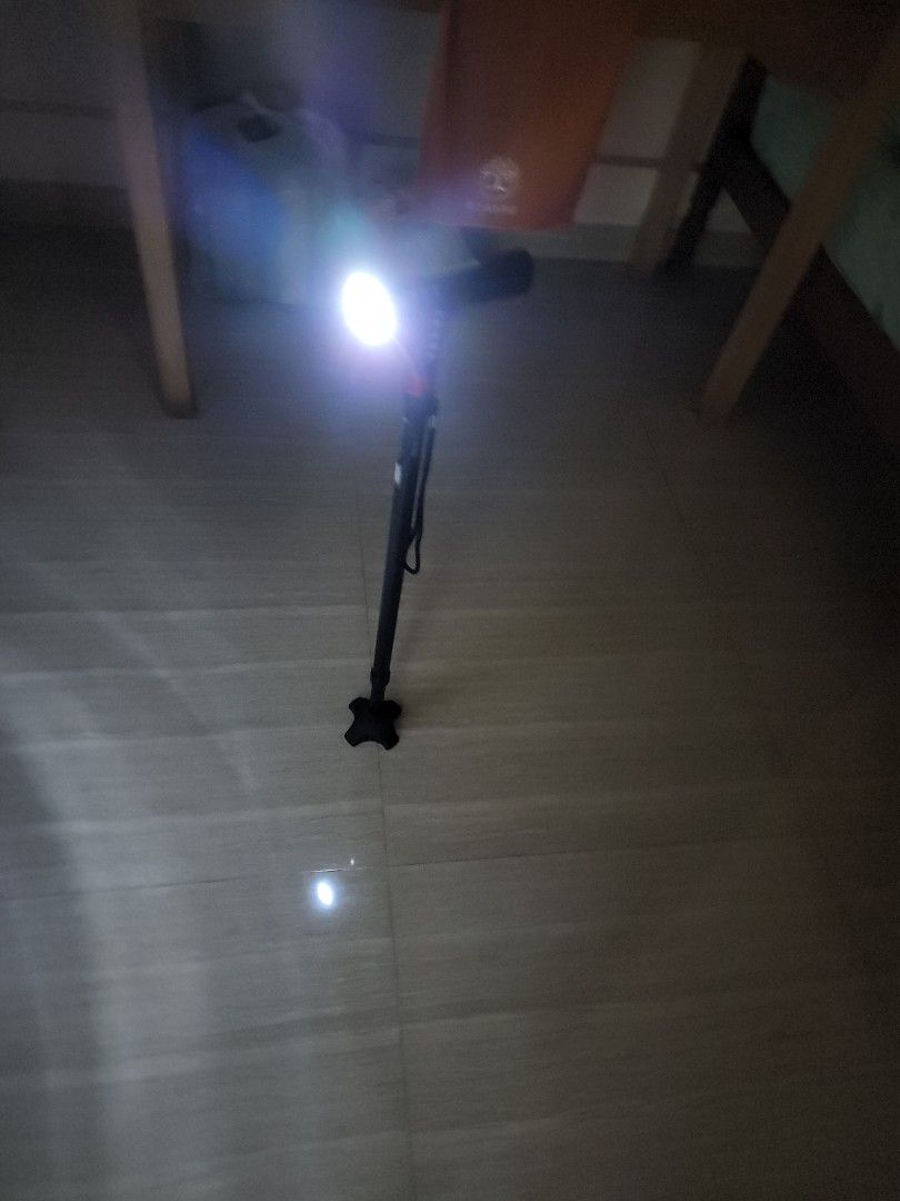 Walking Stick with Built in Torchlight, Health & Nutrition, Medical