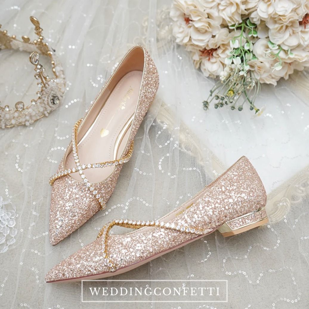 Wedding Bridal Shoes Women s Fashion Footwear Heels on Carousell